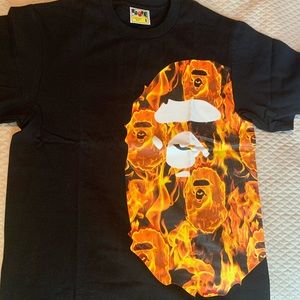 BAPE Flame Side Big Ape Head